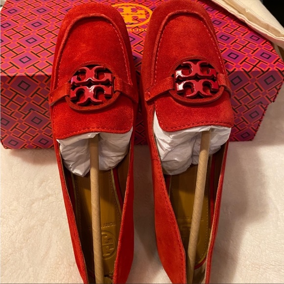 Tory Burch Shoes - *NWT* Tory Burch Miller Metal-Logo
(NWT
Loafer Suede